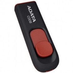 USB 2.0 16GB ADATA C008 Black&amp;amp;Red &amp;#039;AC008-16G-RKD&amp;#039; foto