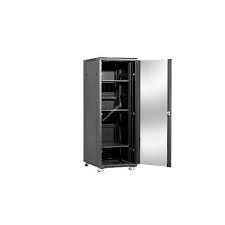 Linkbasic rack cabinet 19&amp;#039;&amp;#039; 42U 600x1000mm black (smoky-gray glass front door) foto