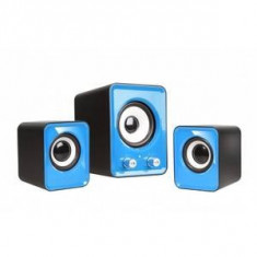 Speakers 2.1 TRACER OMEGA Blue USB foto