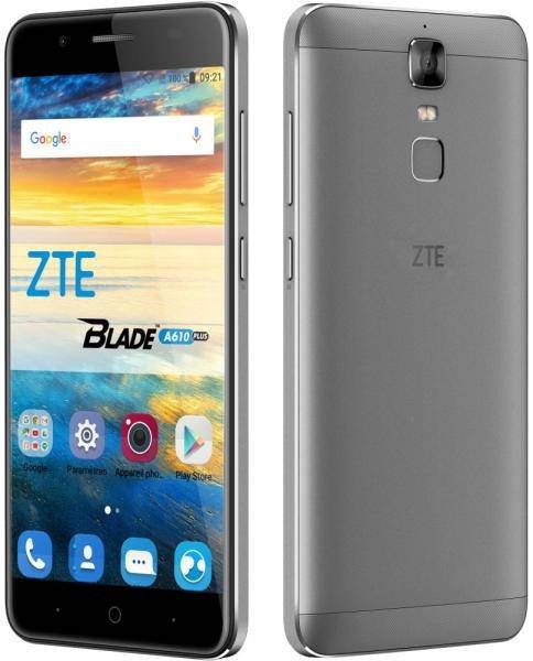 Blade A610 Plus Dual SIM 5.5" FHD 32GB 4GB RAM 5000 mAh LTE TDD Grey foto mare Blade A610 Plus Dual SIM 5.5" FHD 32GB 4GB RAM 5000 mAh LTE TDD Grey foto mare