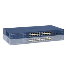 NETGEAR, Switch 24 ports Gigabit, ProSafe, Desktop, metal, 48Gbps Bandwidth, MTBF 282515 hours, rack foto