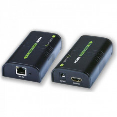 Techly HDMI extender / splitter over IP, up to 120m foto