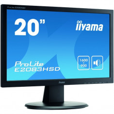 Monitor LED IIyama ProLite E2083HSD-B1 19.5 inch 5 ms Black foto