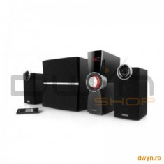 Boxe 2.1, RMS: 2x9W + 1x35W, Amplificator extern, Digital Optical In, Black, EDIFIER &amp;#039;C2XD&amp;#039; foto