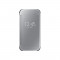Samsung Husa de protectie tip Book Clear View EF-ZG920B Silver pentru G920 Galaxy S6