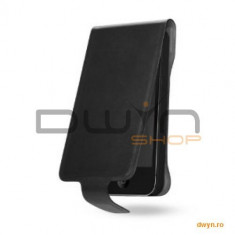 CYGNETT Black Lavish Leather Case for iPhone 5 foto