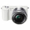 Aparat Foto Mirrorless Sony Alpha A5100 + SEL 16-50mm White