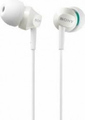 Headset Sony MDREX110APW.CE7 Android/iPhone, alb foto
