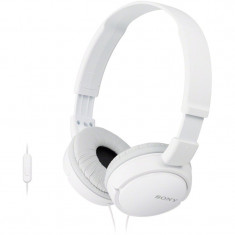 Casti Sony Over-Head MDR-ZX110AP white foto