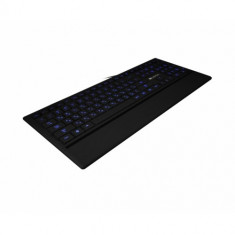 CANYON Keyboard CNS-HKB6 (Wired USB, Slim, with Multimedia functions, LED backlight, Rubberized surf foto