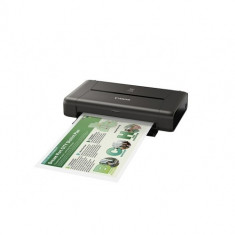 Imprimanta inkjet color portabila Canon IP110 battery, dimensiune A4, viteza 9ipm alb-negru, 5,8ipm foto