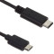 Cablu date incarcare USB-C 2.0 (tata) - Micro USB (tata), Negru