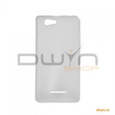 SOFT COVER TRANSPARENT WHITE ROMA foto