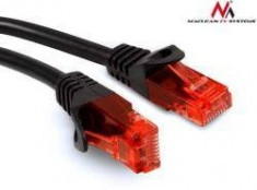 Maclean MCTV-741 Patchcord UTP cat6 Cable plug-plug 20m black foto