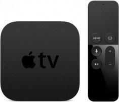 Apple TV a-4-a Generatie MGY52, Procesor ARM Cortex A8, 64GB Flash, Bluetooth, Wi-Fi, LAN foto