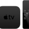 Apple TV a-4-a Generatie MGY52, Procesor ARM Cortex A8, 64GB Flash, Bluetooth, Wi-Fi, LAN