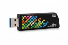 Memorie USB Goodram &amp;amp;quot;Cl!ck&amp;amp;quot; 8GB USB3.0 (PD8GH3GRCLKR9) foto