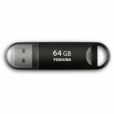 Toshiba Memorie USB TransMemory MX, 64 GB, USB 3.0, negru foto