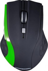 MODECOM mouse optic wireless MC-WM5 negru-verde foto