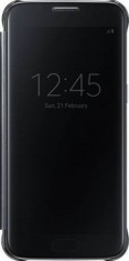 Galaxy S7 G930 Clear View Cover Black EF-ZG930CBEGWW foto