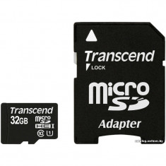 Card memorie Transcend Micro SDHC 32GB Class 10 + Adaptor SD foto