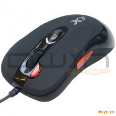 Mouse A4TECH X-705K OPTIC USB Oscar Gaming, Buton &amp;#039;3XFire&amp;#039;, 5 dpi shift (max. 2000 DPI), BLACK foto
