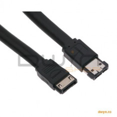 CABLU DATE eSATAp to eSATA / 5 pin mini USB, 0.5m, bulk, &amp;#039;CC-ESATAP-ESATA-USB5P-1M&amp;#039; foto