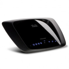 Router Wireless Linksys E900, 1WAN 10/100, 4xLAN 10/100, 2 antene interne, N300 foto