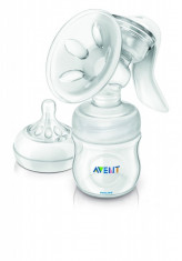 NOUA! Pompa san manuala cu biberon Philips Avent Natural SCF330/20 foto