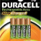 Acumulatori Duracell AAA(R3) de 800mAh set 4 bucati - Stay Charged
