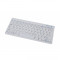 Bluetooth keyboard, US layout, white