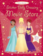 Sticker Dolly Dressing: Movie Stars - Usborne book (5+) foto