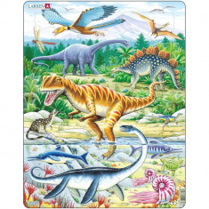 Puzzle Dinozauri, 35 Piese Larsen LRFH16 foto