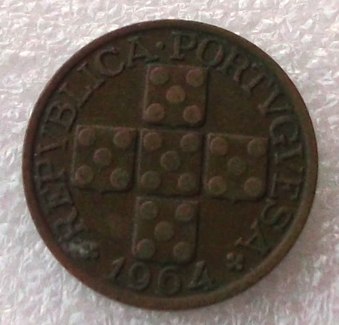 P2. Portugalia 20 centavos 1964 **