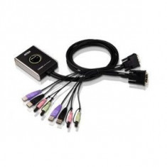 ATEN CS682 2-Port USB DVI KVM Switch, Audio 2.1, Remote port selector (1.8m) foto