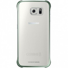 Samsung EF-QG925BGEGWW Clear Green pentru G925 Galaxy S6 Edge foto