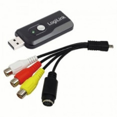 Stick USB pt. captura audio-video, buton snapshot, Logilink &amp;#039;VG0005B&amp;#039; foto