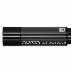 ADATA memory S102 Pro 256GB USB 3.0 Titanium Gray (Read/Write 200/120MB/s ) foto