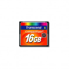 Card memorie Transcend Compact Flash 133X 16GB foto
