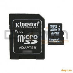 32GB microSDHC Class 4 Flash Card foto