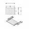 Linkbasic sliding shelf 350mm 1U for 600mm depth 19&#039;&#039; rack cabinets, gri