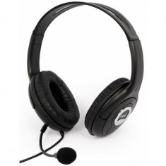 Casti cu microfon LOGIC HEADPHONES S-LC-30 negre foto