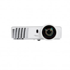 Proiector OPTOMA W303ST, DLP 3D, WXGA 1280x 800, 3000 lumeni, culoare alb (95.8TN01GC2E) foto