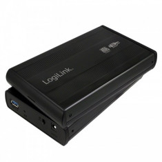 HDD Enclosure 3.5&amp;#039; USB3.0/SATA, Alu, black, LOGILINK &amp;#039;UA0107&amp;#039; foto