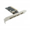 Driver 4World 5 porturi (4+1) USB 2.0 pentru PCI