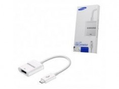 Cablu adaptor Samsung EPL-AU10WEG OTG, usb/pendrive, alb foto