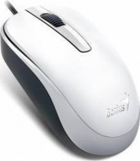 Genius optical wired mouse DX-120, White foto