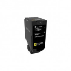 Cartus toner Lexmark 74C0S40, yellow, 7K foto