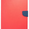 Husa tip carte Mercury Goospery Fancy Diary rosu + bleumarin pentru Samsung Galaxy Tab S2 9.7 T810 / T815 (3G/LTE)