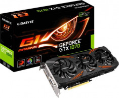 Placa video Gigabyte nVidia GTX 1070 8GB GDDR5 - GeForce GTX 1070 G1 Gaming foto